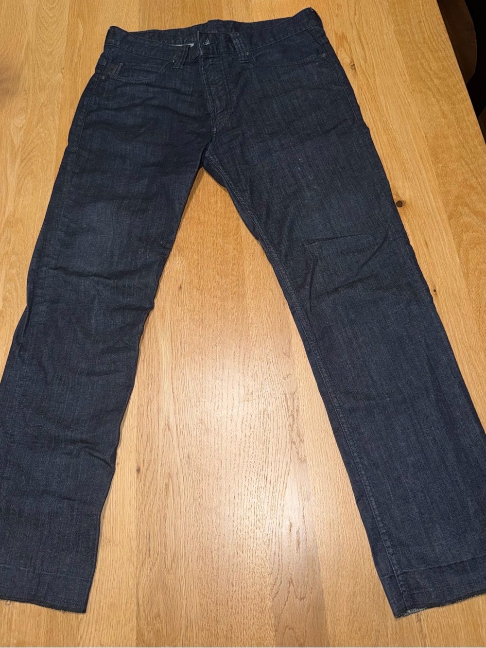 Emporio Armani Men's Straight Dark Indigo Jeans